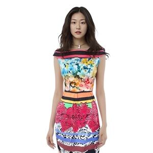 Rinascimento Off-Shoulder Sheath Dress